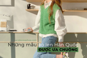 Áo len Hàn Quốc Aria