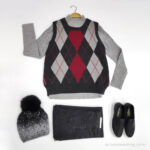 Áo gile len Hàn Quốc Knit00335